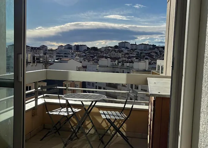 Et Piscine Sur La Grande Διαμέρισμα Μπιαρίτζ